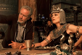 Sur le plateau du film Exodus: Gods and Kings