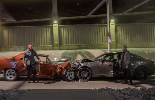 Une scène du film Furious 7