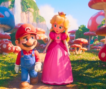 Une scène du film The Super Mario Bros. Movie