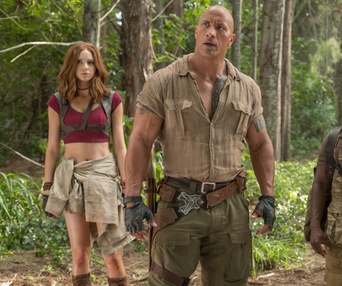 Une scène du film  Jumanji: Welcome to the Jungle