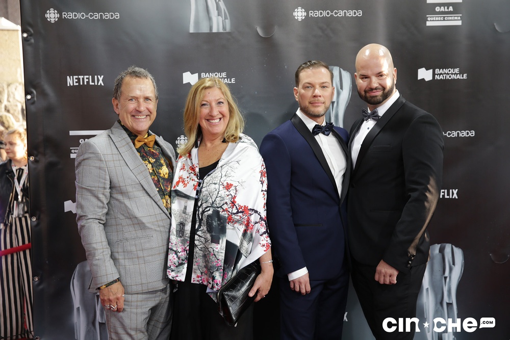 Sur le tapis rouge du Gala Québec Cinéma 2019