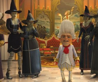 Une scène du film Shrek Forever After