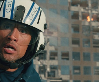 Une scène du film San Andreas