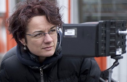 Manon Briand sur le plateau de Liverpool