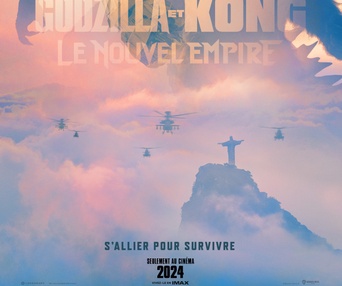 Affiche du film Godzilla et Kong : Le nouvel empire