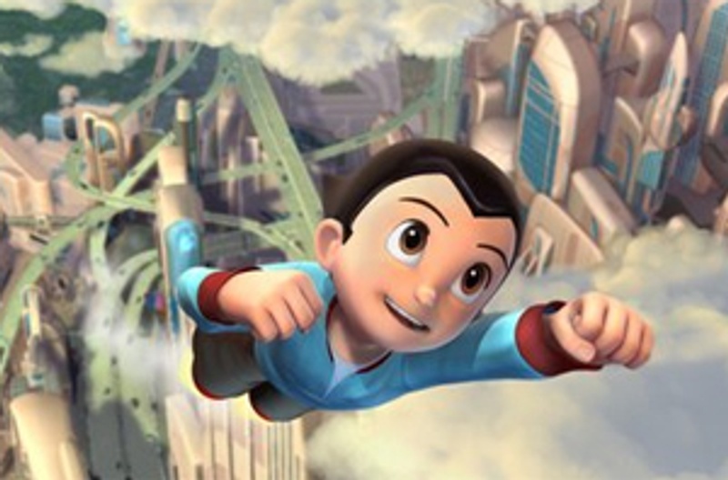 Une scène du film d'animation Astro le petit robot