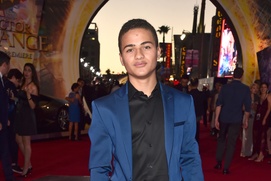 Sur le tapis rouge de Los Angeles du film Doctor Strange