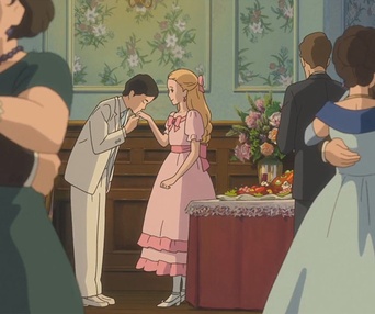 Une scène du film Souvenirs de Marnie