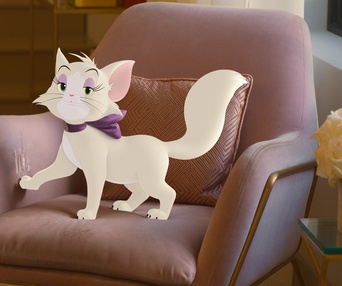 Une scène du film Tom and Jerry