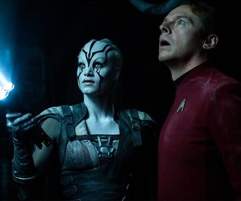 Une scène du film Star Trek Beyond