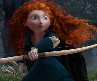 Une scène du film Brave