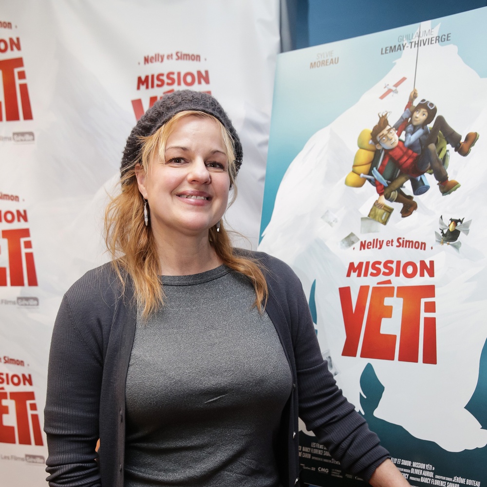 Sur le tapis rouge du film Nelly et Simon : Mission Yéti