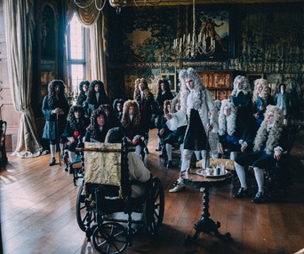 Une scène du film The Favourite