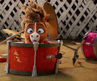 Une scène du film Thelma the Unicorn