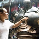 Jon Favreau sur le plateau du film Iron Man