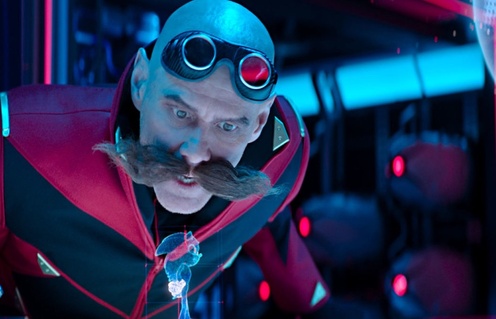 Jim Carrey dans Sonic the Hedgehog 2