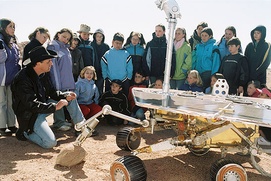 Scène du film À la conquête de Mars
