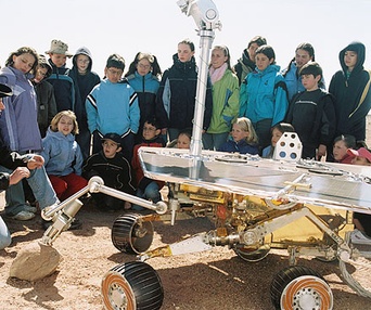 Scène du film À la conquête de Mars
