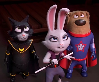 Une scène du film StarDog and TurboCat