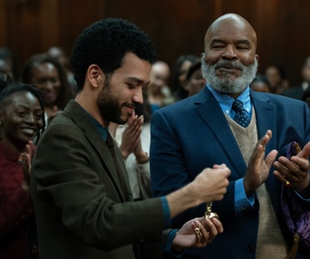Une scène du film The American Society of Magical Negroes