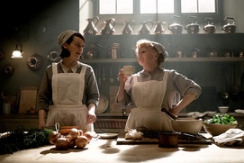 Une scène du film Downton Abbey