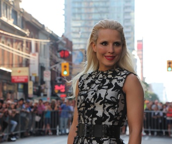 Sur le tapis rouge du film The Drop