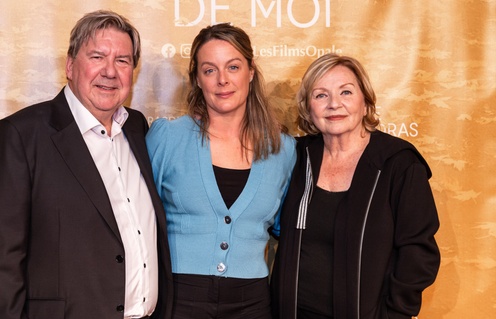 Sur le tapis rouge du film Tu te souviendras de moi