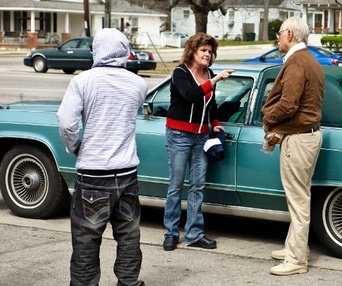 Une scène du film Jackass Presents: Bad Grandpa