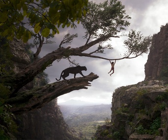 Une scène du film The Jungle Book