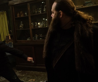 Une scène du film The Last Witch Hunter