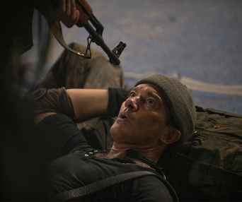 Une scène du film The Expendables 3