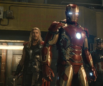 Une scène du film Avengers: Age of Ultron