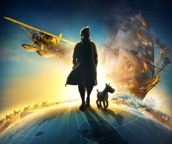 Pré-affiche du film The Adventure of Tintin