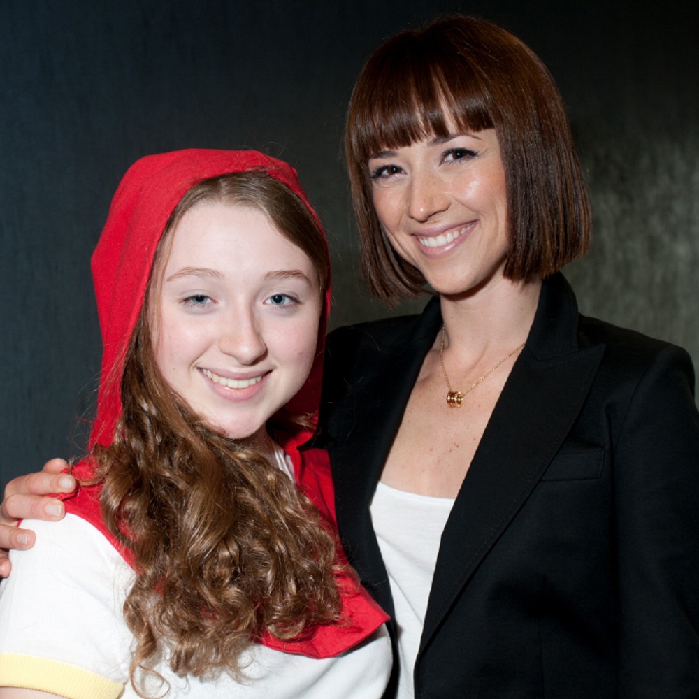 Sur le tapis rouge du film Le retour du petit chaperon rouge : La contre-attaque