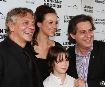 Sur le tapis rouge de L'enfant prodige