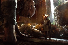 Une scène du film Jack the Giant Slayer