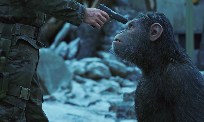 Bande-annonce française grave et intense pour La guerre de la planète des singes