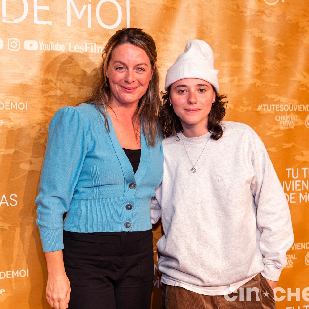 Sur le tapis rouge du film Tu te souviendras de moi