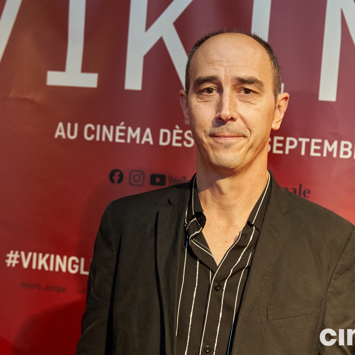 Sur le tapis rouge du film Viking