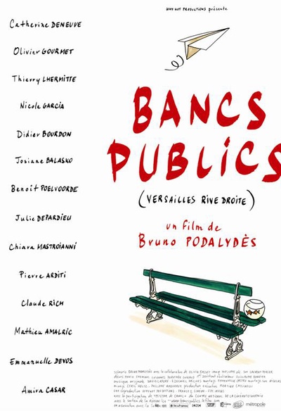 Affiche du film Bancs publics