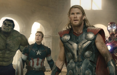 Une scène du film Avengers: Age of Ultron