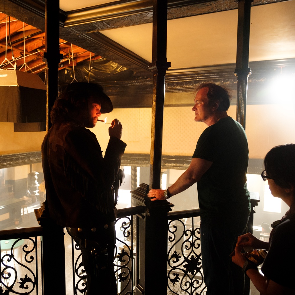 Une scène du film Once Upon a Time in Hollywood