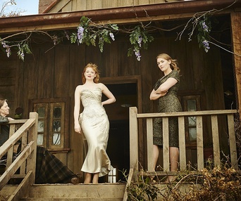 Une scène du film The Dressmaker