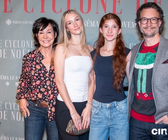 Tapis rouge du film Le cyclone de Noël