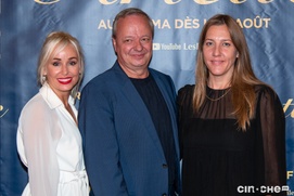 Sur le tapis rouge du film Arlette Sur le tapis rouge du film Arlette