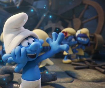 Une scène du film Smurfs: The Lost Village