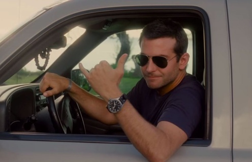Bradley Cooper dans Aloha.