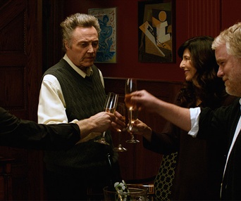 Une scène du film A late quartet