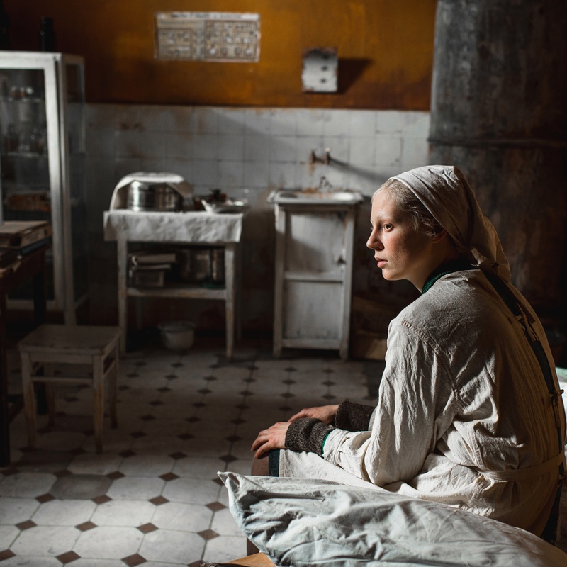 Une scène du film Une grande fille