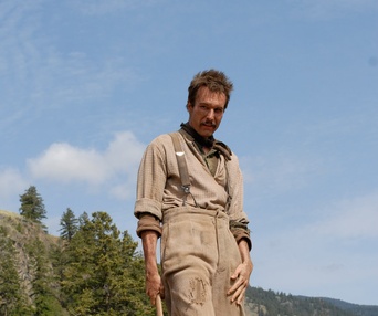 Une scène du film Gunless